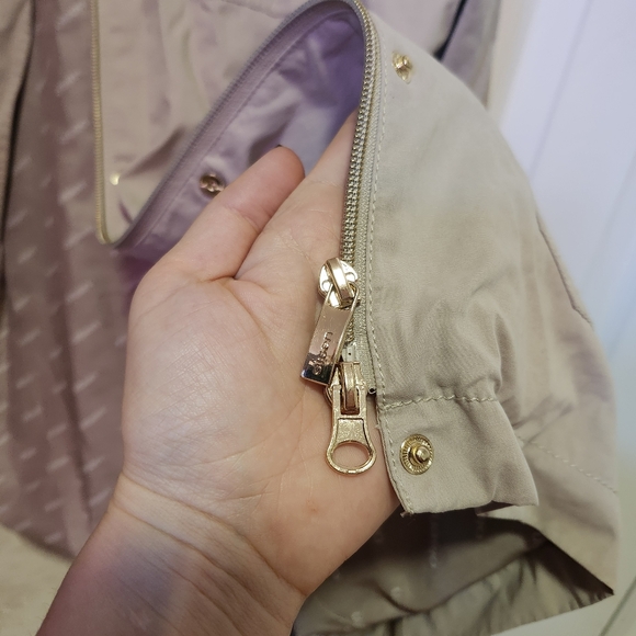 Olsen Light Gray Cargo Jacket - Picture 7 of 7